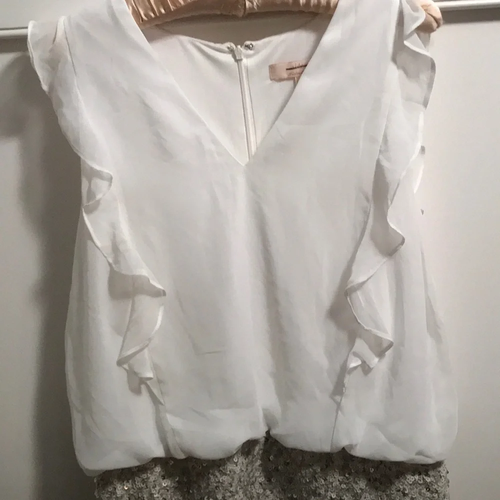 New Aidan Mattox blouson cocktail dress sz 10